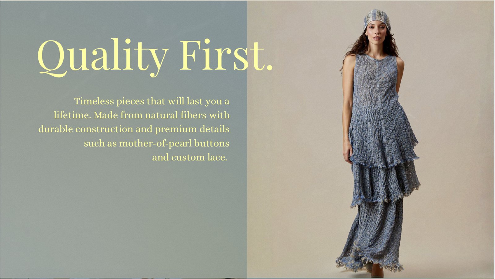 Estera Quality First campaign