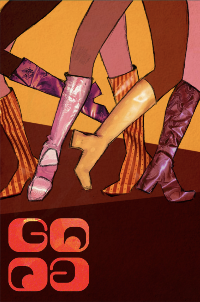 GOGO poster, orange