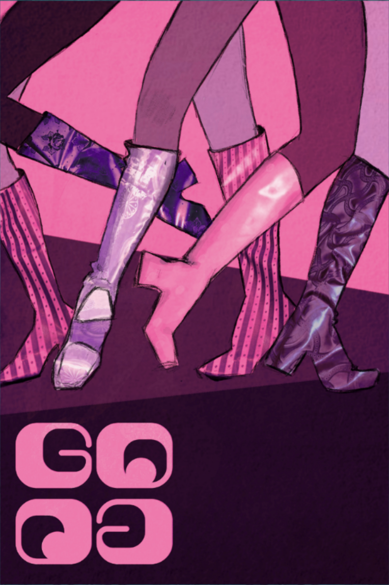 GOGO poster, pink